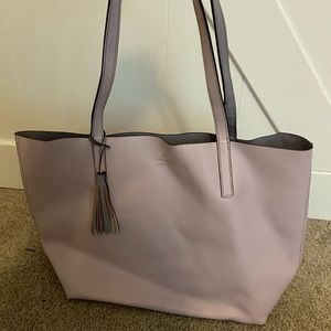 Large light pink Kate Spade tote